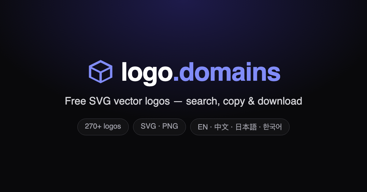 Browse 270+ Free SVG Brand Logos — Logo Search Tool